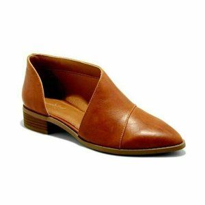 Universal Thread Womens Wenda Cut Out Bootie 7 Cognac Brown